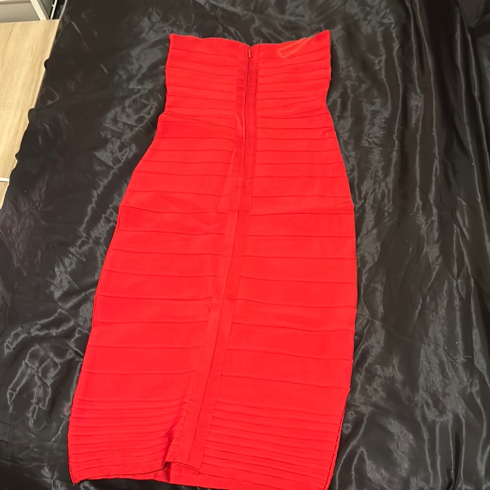 Red dress